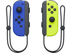 NINTENDO Switch Paire de manettes Joy-Con Bleu / Jaune