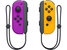 Charger l&#39;image dans la galerie, NINTENDO Switch Paire de manettes Joy-Con Mauve / Orange
