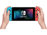 NINTENDO Switch Paire de manettes Joy-Con rouge néon/bleu néon