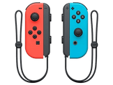 NINTENDO Switch Paire de manettes Joy-Con rouge néon/bleu néon