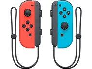 NINTENDO Switch Paire de manettes Joy-Con rouge néon/bleu néon