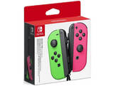 NINTENDO Switch Paire de manettes Joy-Con vert néon/rose néon