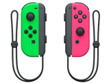 NINTENDO Switch Paire de manettes Joy-Con vert néon/rose néon
