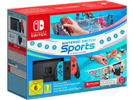 NINTENDO Switch Rood en Blauw - Switch Sports + 12 maanden Nintendo Switch Online