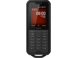 NOKIA 800 Tough Black Steel (16CNTB01A08) - 4 GB Noir