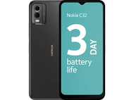 NOKIA C32 4G 64 GB Charcoal Black (SP01Z01Z3054Y)