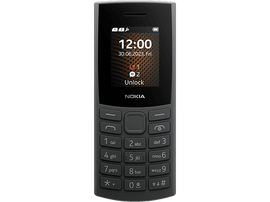 NOKIA GSM 105 2G Dual Sim Charcoal (1GF019CPA2L09)