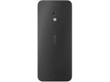 Charger l&#39;image dans la galerie, Téléphone Nokia noir, vue arrière, montrant l&#39;objectif de la caméra et le logo Nokia.
