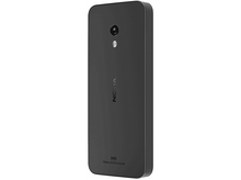 Charger l&#39;image dans la galerie, Dos du téléphone Nokia noir. Caméra et logo Nokia visibles. Cadre gris.
