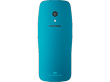 Charger l&#39;image dans la galerie, L&#39;arrière d&#39;un téléphone Nokia bleu. Il possède un appareil photo et le logo de la marque.
