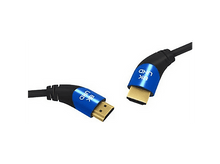 Charger l&#39;image dans la galerie, Deux câbles HDMI, connecteurs noirs et bleus. Étiquettes 8K UHD.
