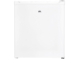 Mini-réfrigérateur blanc avec le logo 