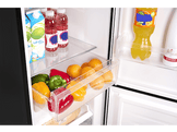 OK. Frigo-congélateur D (OFK536-1DNFB) Combi Noir