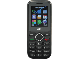 Téléphone mobile noir avec un écran affichant des icônes d