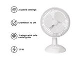OK. OTF 15223 W - Ventilateur de table
