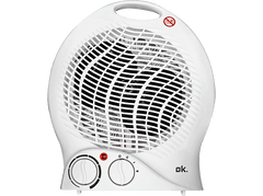 OK. Radiateur soufflant (OFH 203) Chauffage soufflant Blanc
