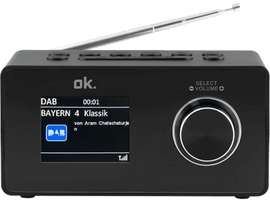 OK. Radio DAB+ Noir (OCR 430-B)