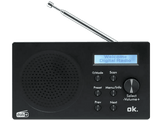 OK. Radio portable Bluetooth DAB+ Noir (ORD 101 BT-B-1) Radio DAB Noir