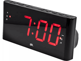 OK Radio-réveil FM Noir (OCR 140 BIG DIGIT ALARM CLOCK)