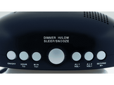 OK. Radio-réveil Noir (OCR 210)