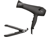 OK. Sèche-cheveux et lisseur OHCB 225 Noir (202658)