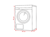 OK. Sèche-linge pompe à chaleur OTD 8346 D