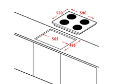 Charger l&#39;image dans la galerie, OK Taque induction (OBH3616)
