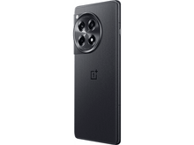 Charger l&#39;image dans la galerie, Téléphone noir avec quatre caméras arrière. Logo OnePlus au centre. Dos gris texturé.
