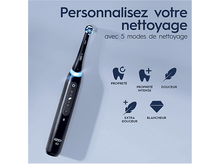 Charger l&#39;image dans la galerie, ORAL B Brosse à dents électrique iO5 noir + étui + pochette
