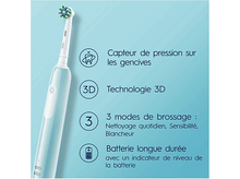 Charger l&#39;image dans la galerie, ORAL B Brosses à dents électriques Pro 1 Duo Bleu / Noir
