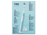 ORAL B Brosses à dents électriques Pro 1 Duo Bleu / Noir