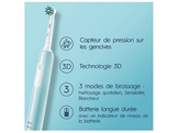 ORAL B Brosses à dents électriques Pro 1 Duo Bleu / Noir