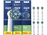 ORAL B Brossette CrossAction 6 stuks Wit (EB50RX)