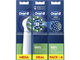 ORAL B Brossette CrossAction 6 stuks Wit (EB50RX)