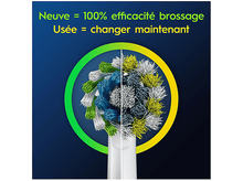 Charger l&#39;image dans la galerie, ORAL B Brossette CrossAction 6 stuks Wit (EB50RX)
