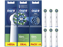 Charger l&#39;image dans la galerie, ORAL B Brossette CrossAction 6 stuks Wit (EB50RX)
