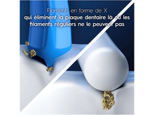 Charger l&#39;image dans la galerie, ORAL B Brossette Crossaction Noir 8 pièces (8006540893388)
