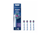 ORAL B Brossettes 3D White Pack de 4