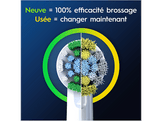 ORAL B Brossettes Power Cross Action Pack de 4