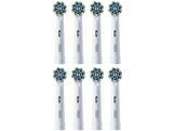ORAL B Opzetborstel CrossAction 8pcs Blanc