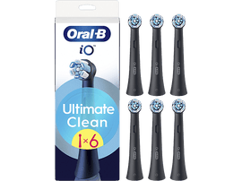 ORAL B Recharge IO Ultimate Clean noir 6CT