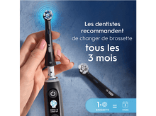 Charger l&#39;image dans la galerie, ORAL B Recharge IO Ultimate Clean noir 6CT
