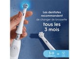 ORAL B Refill IO GENTLE CARE blanc 4CT