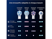 Charger l&#39;image dans la galerie, ORAL B Refill IO ULTIMATE CLEAN blanc 4CT

