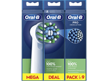 Charger l&#39;image dans la galerie, ORAL B Tête de brosse Crossaction 9 pièces (3696)
