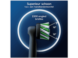 ORAL B Têtes de brosse CrossAction 8pcs Noir