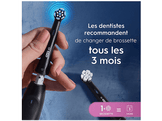 ORAL B Têtes de brosse iO Gentle Care 6pcs Noir