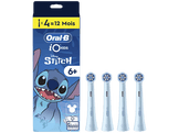 ORAL B Têtes de brosse iO kids 6+Stitch 4pcs Bleu