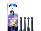 ORAL B Têtes de brosse iO Radiant 4pcs Noir