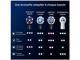 ORAL B Têtes de brosse iO Radiant 4pcs Noir